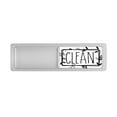 thumbnail image 1 of Dishwasher Indicator Sign Eco-friendly  ABS Slide Type Dishwasher Magnet Signage for Home, 1 of 9