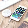 thumbnail image 4 of D GROEE Mini Pillow Stereo Dual Speakers 3 5mm Plug White for MP3 MP4 Players Smartphones CD and Radio, 4 of 7