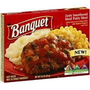 Banquet Zesty Smothered Patty Meal