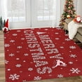 thumbnail image 3 of Merry Christmas Welcome Mat Outdoor Coir Doormat, with Heavy-Duty PVC Backing, Kitchen Rugs and Mats Washable Non-Skid Kitchen Mats Christmas Decorative Runner Rugs for Outdoor/Indoor Uses 4'x6', 3 of 9