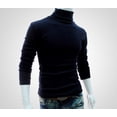 thumbnail image 3 of Chandail d'Hiver Chaud en Coton Col Montant pour Hommes, 3 of 5