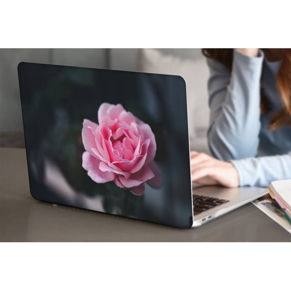 KSK KAISHEK Hard Case Only for 2018 2019 2020 2021 2022 Rel. MacBook Air 13 inchs with Retina Display & Touch ID USB Type-C Model: A2337 m1/A2179/A1932 Flower 0314 + Black Keyboard Cover