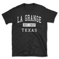thumbnail image 1 of La Grange Texas Classic Established Men's Cotton T-Shirt, 1 of 1