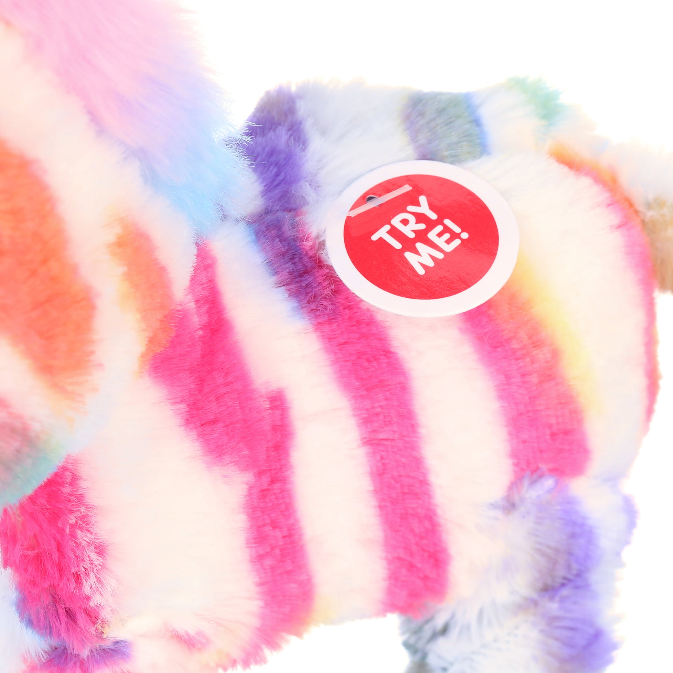 Kid Connection Miniature Electronic Walking Pet, Rainbow Zebra, 6" Tall Toddler Toys  (图4) Kid Connection Miniature Electronic Walking Pet, Rainbow Zebra, 6" Tall Toddler Toys  (图4)