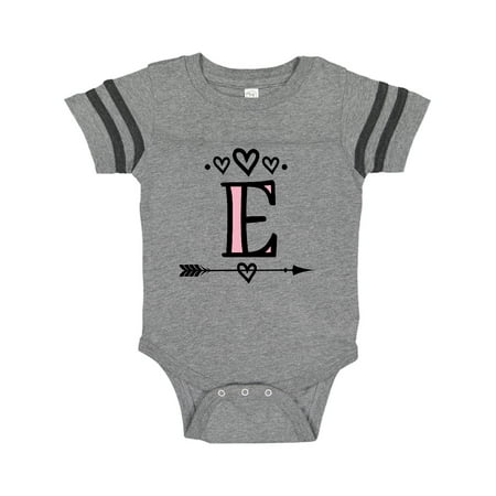 

Inktastic Letter E Monogram Tribal Arrow Gift Baby Girl Bodysuit