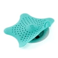 thumbnail image 1 of Cubierta para desagüe Umbra Starfish, atrapapelos, azul surf, 15 cm, 1 of 7