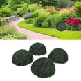 thumbnail image 1 of Faux Boxwood Ball, 18.9 Inch 2PCS Artificial Plant Topiary Ball  for Garden, 1 of 7