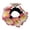 Red, variant on FENGGHAO Flower Hair Scrunchies Ponytail Holders Elastic Hair Ties for Women Cute Summer Accessories for Wedding Beach Vacation Pearl