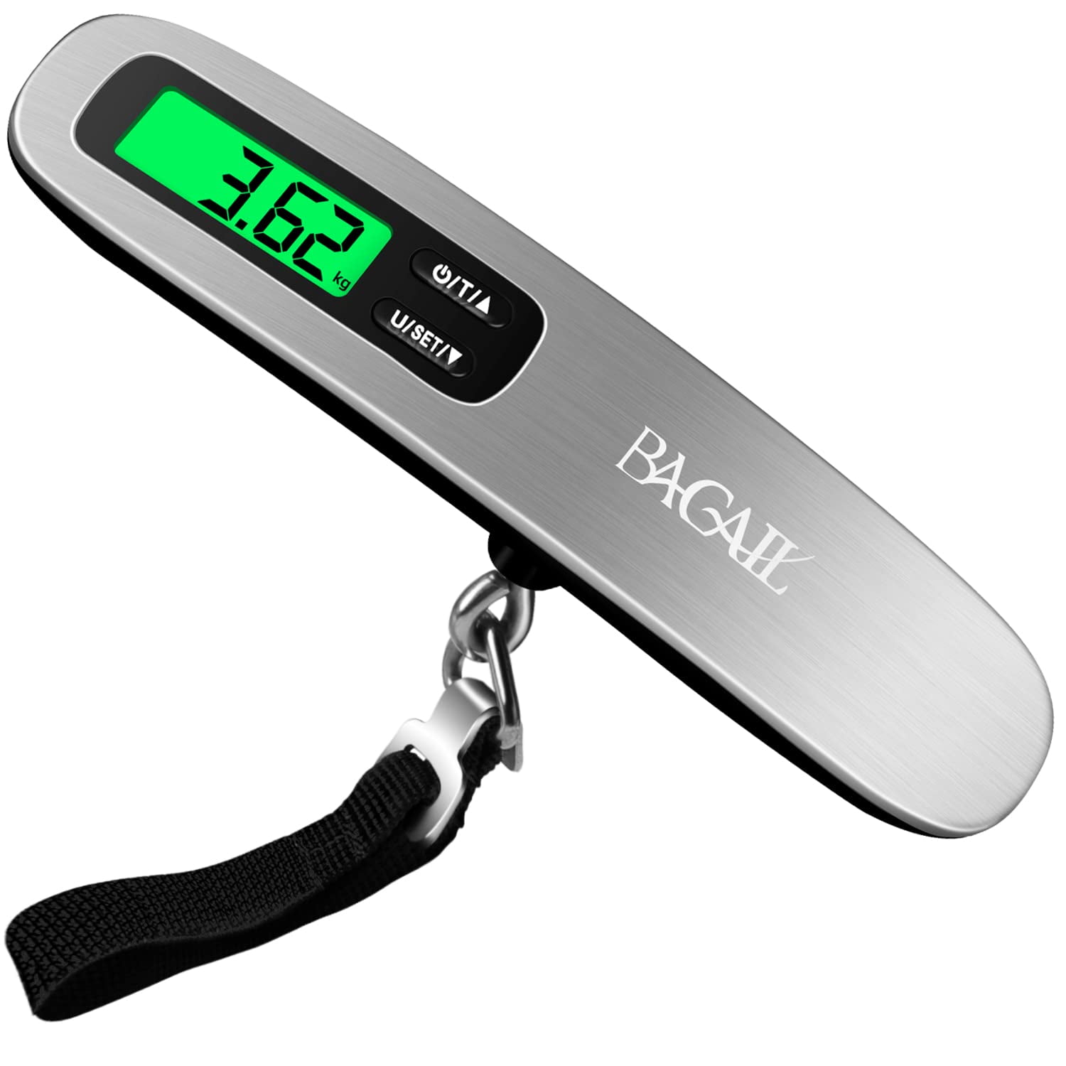 Digital Luggage Scale, Hanging Baggage Scale with Backlit LCD Display
