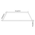 thumbnail image 3 of vidaXL Table Top Tempered Glass Square 700x700 mm, 3 of 3