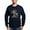 Navy, variant on CafePress - 2 Robotv2 Sweatshirt (Dark) - Classic Crew Neck Sweatshirt