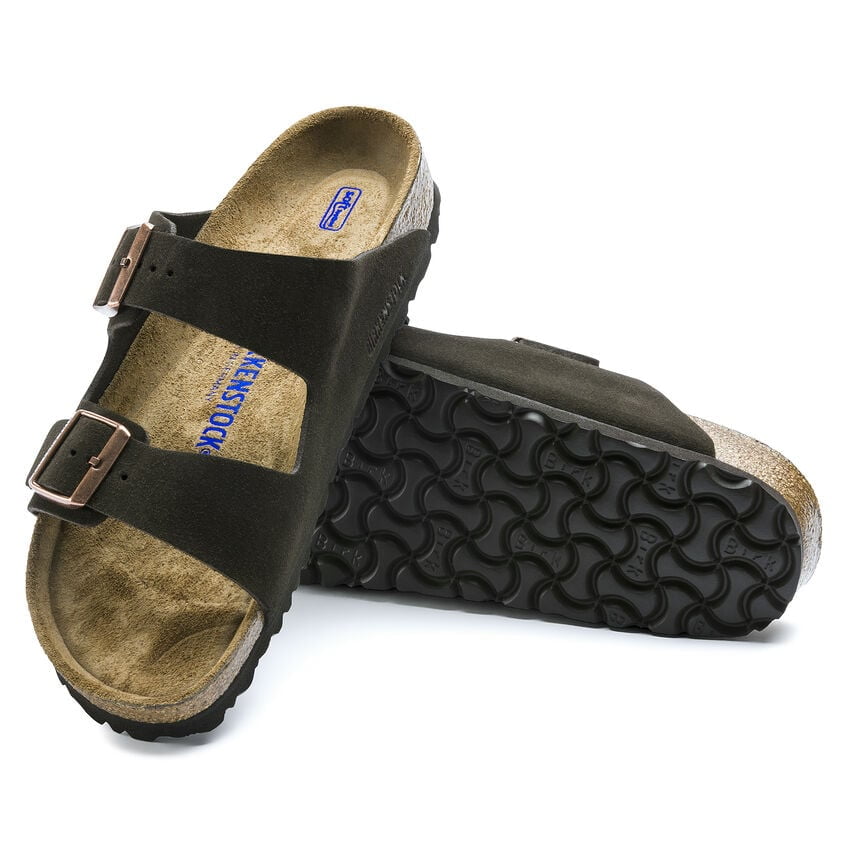 Birkenstock Arizona Soft Footbed Mocha Suede Regular Width - EU Size 37 / Women's US Size 6-6.5