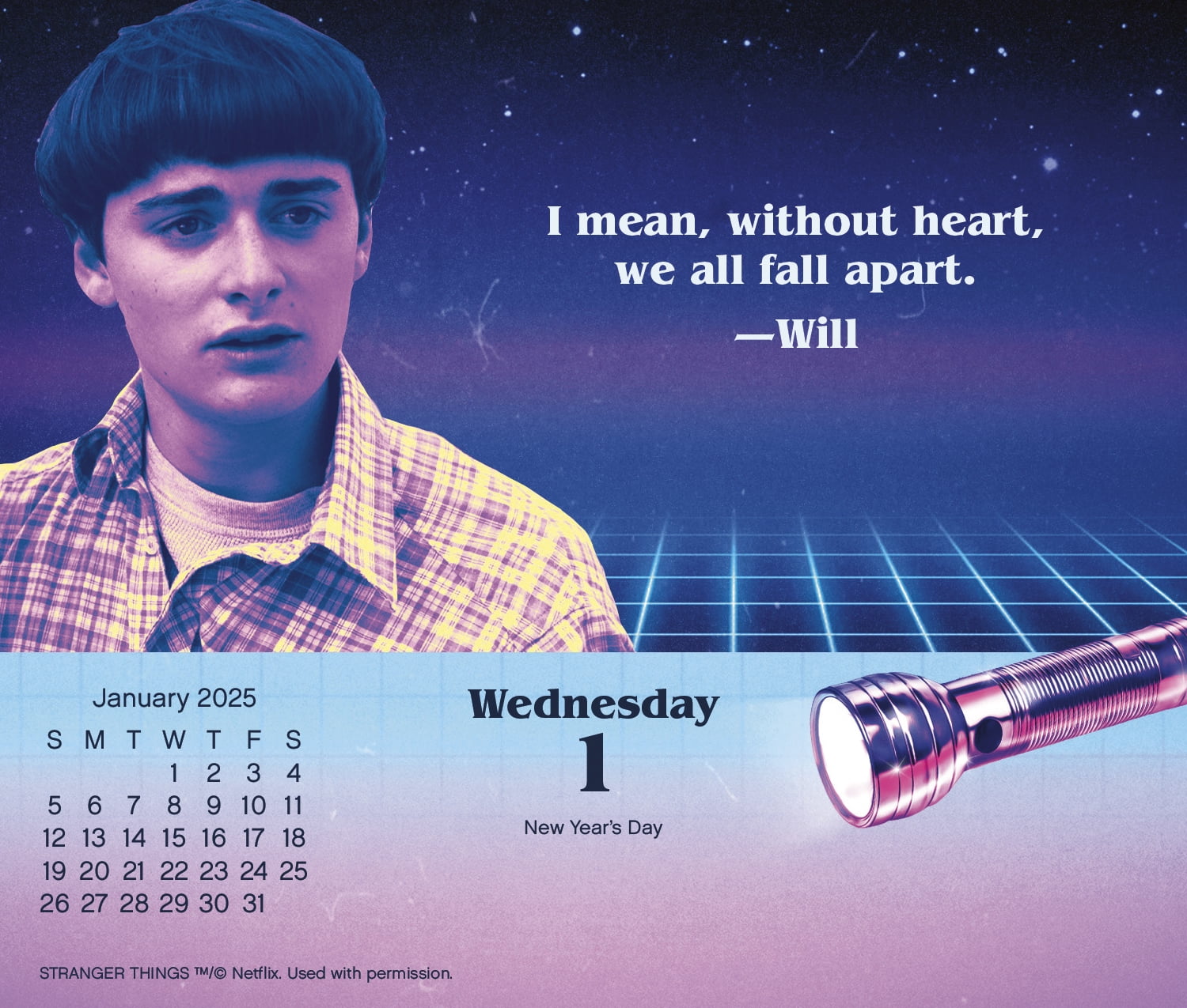 2025 Stranger Things Box Calendar, Daily Count