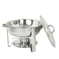 thumbnail image 2 of HomGarden 6 Pack Round Chafing Dish 5QT Full Size Buffet Chafer Food Warmer Set, 2 of 10