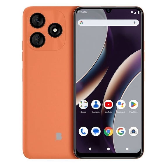 BLU G73L G0930WW | GSM Unlocked 64GB Dual Sim 13MP Android Smartphone (Orange)