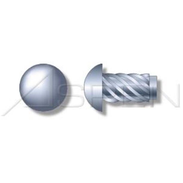 Aspen Fasteners No.8 x 0.31 in. UDrive Screws, Round Head Steel