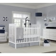 thumbnail image 3 of Nautica Kids Nursery Separates Dust Ruffle with Box Pleats, Solid Grey, Grey, 3 of 3