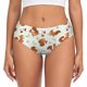thumbnail image 1 of Balery Squirrel Playing Ropa Interior de Algodón para Mujer con Dibujo – Braguitas Cómodas y Elásticas, Estilo Clásico-Large, 1 of 6