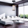 thumbnail image 2 of  Concrete Ceiling Light Shade Wood Modern Loft Room Bar LED Pendant Lamp Fixtures, 2 of 9