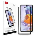 thumbnail image 2 of ZIZO Tempered Glass Screen Protector for LG Stylo 6 - Clear / Black Trim, 2 of 4