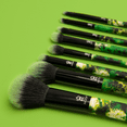 thumbnail image 5 of Moda Brush Neon Green Tie Dye 8pc Makeup Brush Kit, 5 of 6