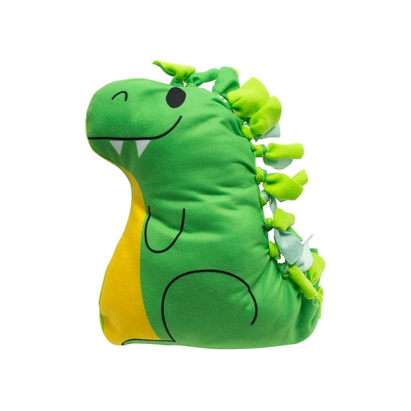 Fun Express Dinosaur Fleece Tied Pillow Craft Kit - Makes 6