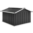 thumbnail image 5 of vidaXL Garden Shed Anthracite Galvanized steel Medium Durable, 5 of 6