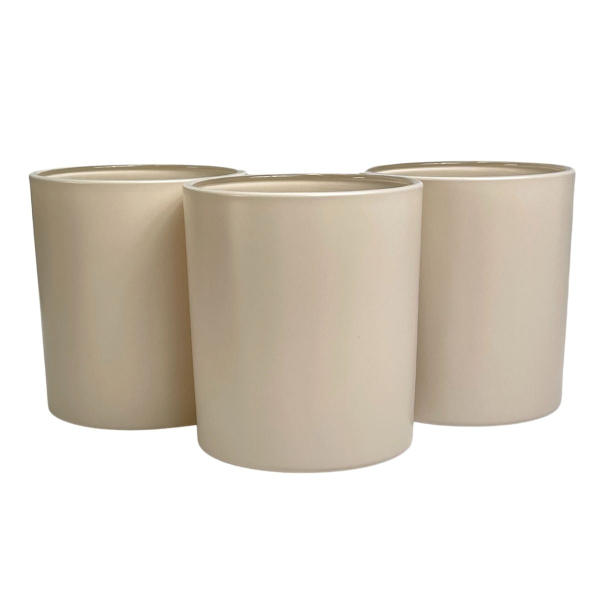14 oz. Havana Matte Nude Empty Candle making Jar candle vessels for DIY candle-making projects (Box of 12) FREE SHIPPING