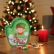 thumbnail image 4 of Caja de hojalata navideña con forma de extraterrestre | Contenedor para guardar galletas y dulces de Papá Noel | Caja de regalo metálica reutilizable para aperitivos, joyas y artículos de pape, 4 of 5