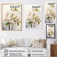 thumbnail image 4 of Designart "Blossom Translucent Apple Glow III" Floral Floater Framed Wall Decor, 4 of 7