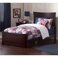 thumbnail image 7 of Pemberly Row Twin XL Traditional Styled Wooden Bed in Espresso, 7 of 7