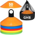 thumbnail image 1 of Marcadores de campo de entrenamiento Soccer Cones GHB, paquete de 50/100 unidades, 1 of 9