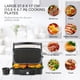 thumbnail image 2 of Panini Maker, iSiLER 4 Slice Panini Press Grill, Sandwich Maker with 2 Removable Drip Tray, Non-Stick Coated Plates, Opens 180 Degrees for Panini, Grilled Burgers, Steaks, Bacon, 2 of 5