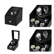Double Watch Winder with Quiet Japanese Mabuchi Motor