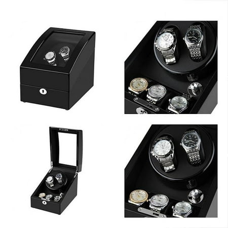 Double Watch Winder with Quiet Japanese Mabuchi Motor