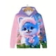 thumbnail image 3 of Sudadera de manga larga para niñas, sudadera con capucha con estampado de gatito blanco de dibujos animados, moda deportiva de otoño, sudaderas con capucha para niñas, ropa para niños, 3 of 5