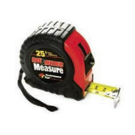 

Performance Tools W5124 25ft. x 1in. Sae / Metric Tape Measure