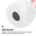 thumbnail image 2 of EeaseCA Ceramic Rabbit Model Bunny Piggy Bank Unbreakable Money Jar Ceramic Bunny Adorn, 2 of 8
