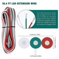 thumbnail image 5 of 11 Pieces Tunable 3 Pin 10mm Light Connector Terminal for WS2811, 5 of 5