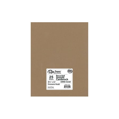 UPC: 0740512880911 | Rec 8.5×11 Grocers Kraft 100lb