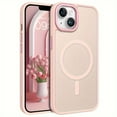 thumbnail image 3 of Ultra-Slim Matte Texture Phone Case - Shockproof, Wireless Charging Compatible, and Sleek Design for iPhone 12/13/14/15 with Precise Cutouts and Raised Edges for Enhanced Protection, 3 of 5