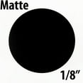 thumbnail image 2 of Acrylicblank Matte Black Acrylic Circle Disc Round 2 Pieces (3.5" Diameter, 1/8" Thick Matte Black) Click for more colors and sizes, 2 of 5