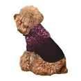 thumbnail image 5 of Pofeuu Pink Glitter Sparkles A Print Dog Clothes Dogs Sweater Soft Puppies Clothing Winter Puppy Sweaters Warm Outfit for Dogs-Medium, 5 of 7