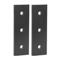 thumbnail image 3 of Flat Bracket, Aluminium Alloy Joint Plate 2Pcs Firm Connection Sturdy Structure  For Machine 3030,4040, 3 of 8