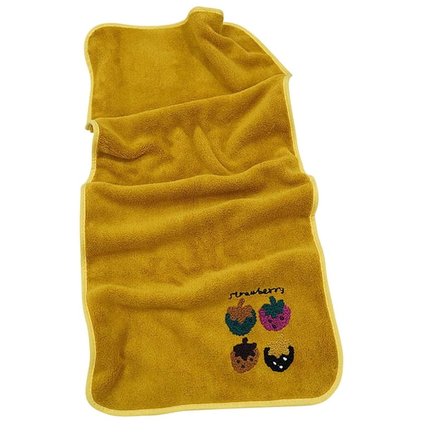 Toalla Absorbente de Lana de Coral de Fresa