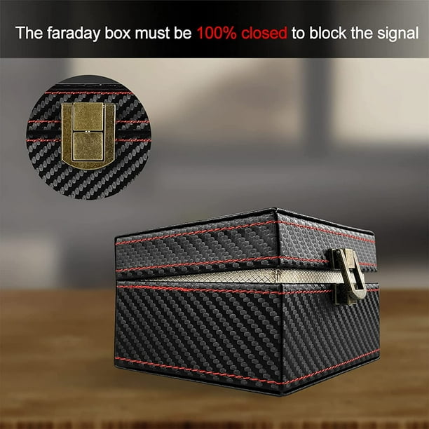 Faraday – boîte de protection du Signal pour clé de voiture