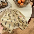 thumbnail image 3 of 2025 Spring Kids Korean Style Water Wash Cotton Haren Pants Unisex Casual Trousers for 80-130cm Children Cute Print Pants, 3 of 6