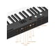 thumbnail image 5 of 61 - key portable electric semi - weighted keyboard piano beginners/professionals. comes power supply, built - in speakers, pedal. ideal birthday o christmas (available stand y stool/without s..., 5 of 8