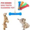 thumbnail image 5 of Mordedores de juguete para perros, juguete de hueso de goma, masticadores agresivos, cepillo dental para perros, cuidado Dental para cachorros, accesorios para mascotas, 2 uds., 5 of 5