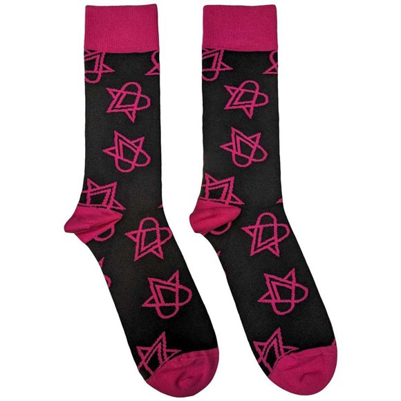 Him Adult Mini Heartagrams Socks